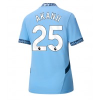 Maglie da calcio Manchester City Manuel Akanji #25 Prima Maglia Femminile 2024-25 Manica Corta